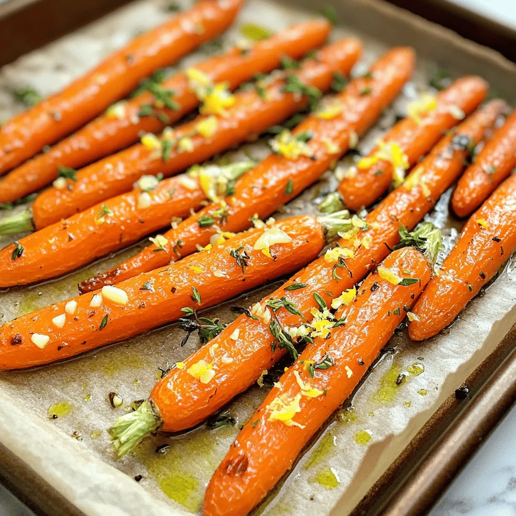 Garlic Herb Roasted Carrots Simple Flavorful Side