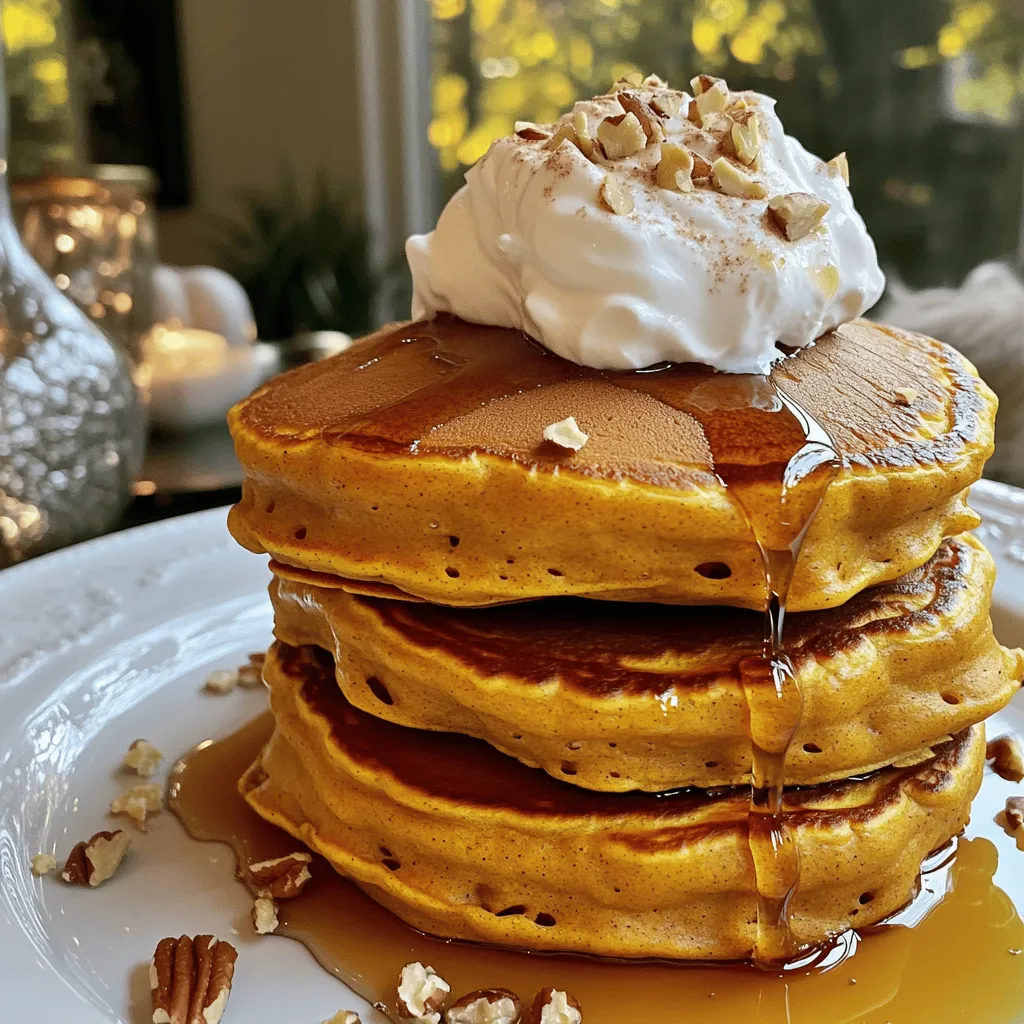 Pumpkin Spice Pancakes Flavorful Breakfast Treat