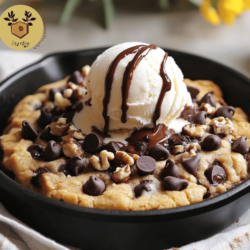 Chocolate Chip Cookie Skillet Irresistible Dessert Treat