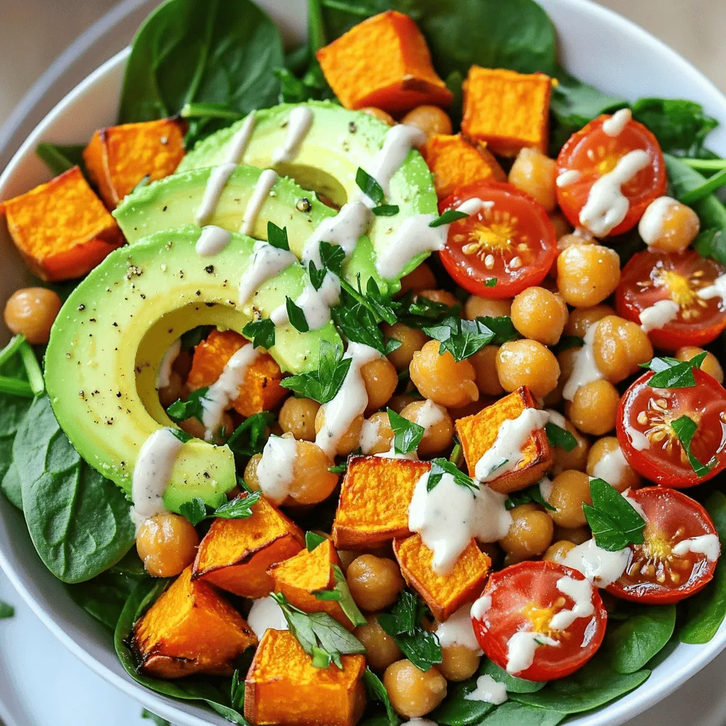 Sweet Potato Chickpea Buddha Bowl Delightful Meal