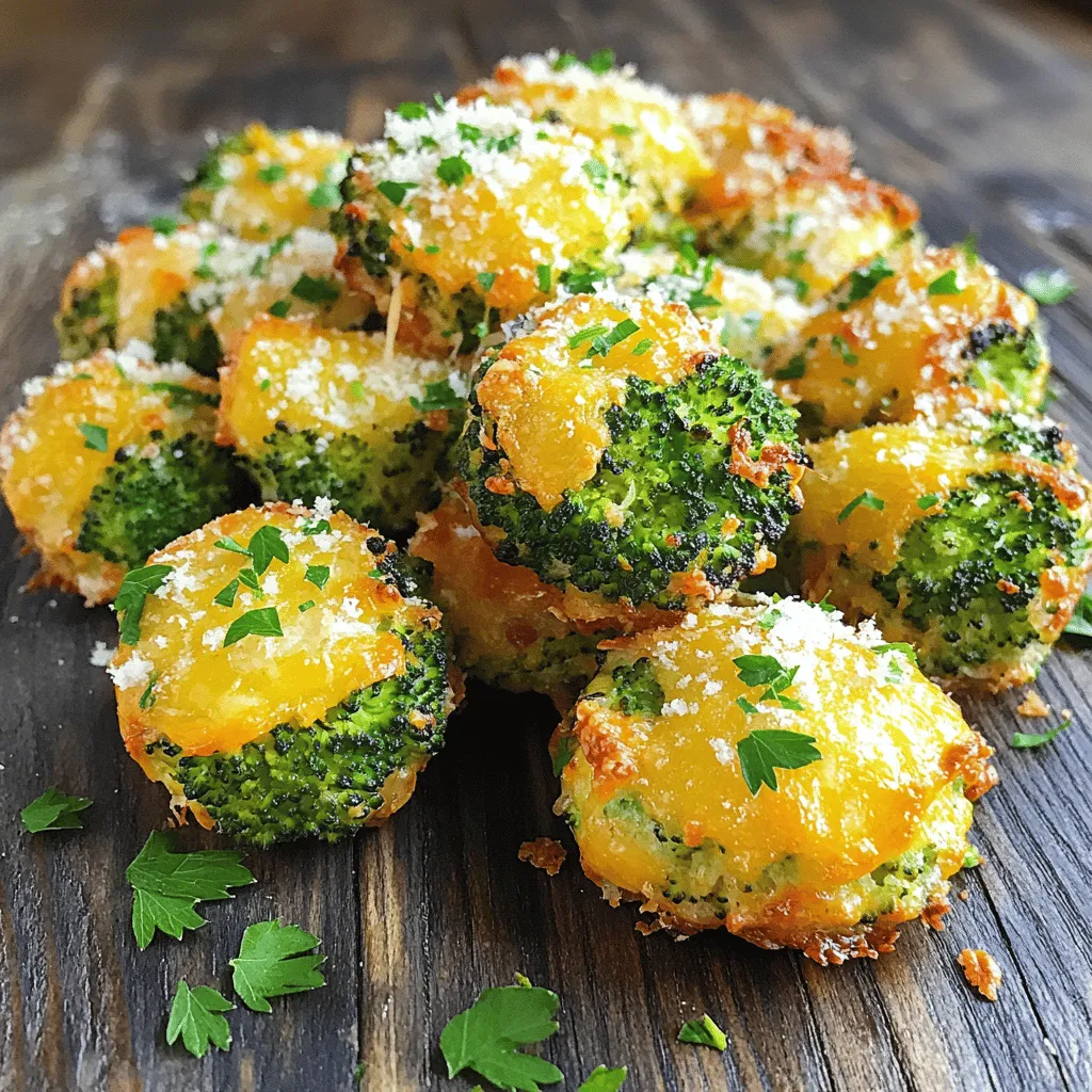 Cheesy Roasted Broccoli Bites Savory and Simple Snack