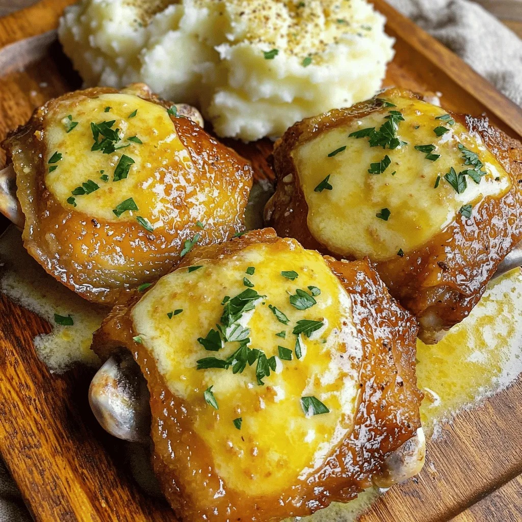 Slow Cooker Garlic Parmesan Chicken Thighs Delight