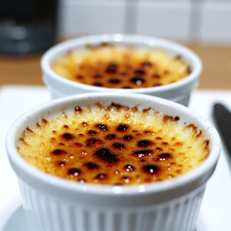 Vanilla Bean Crème Brûlée Creamy Dessert Delight