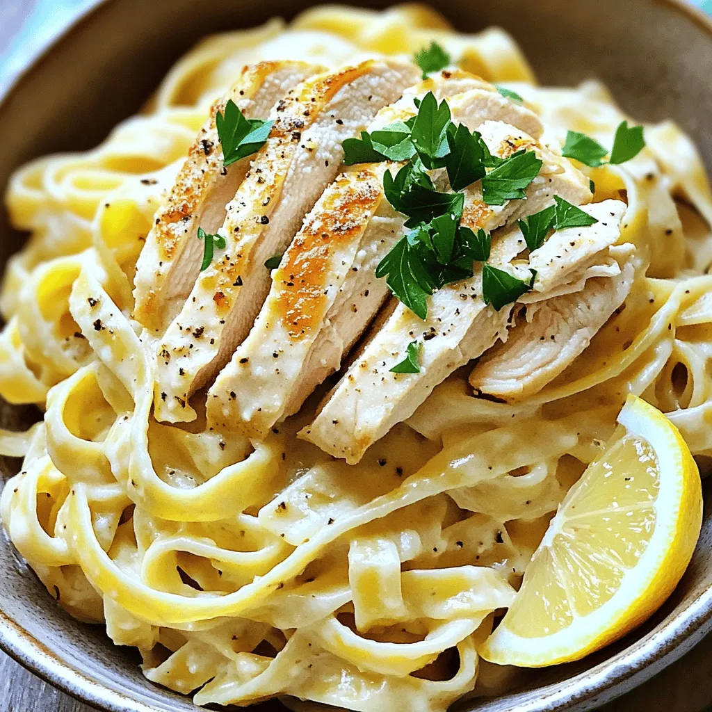 Creamy Garlic Chicken and Parmesan Pasta Delight Dish