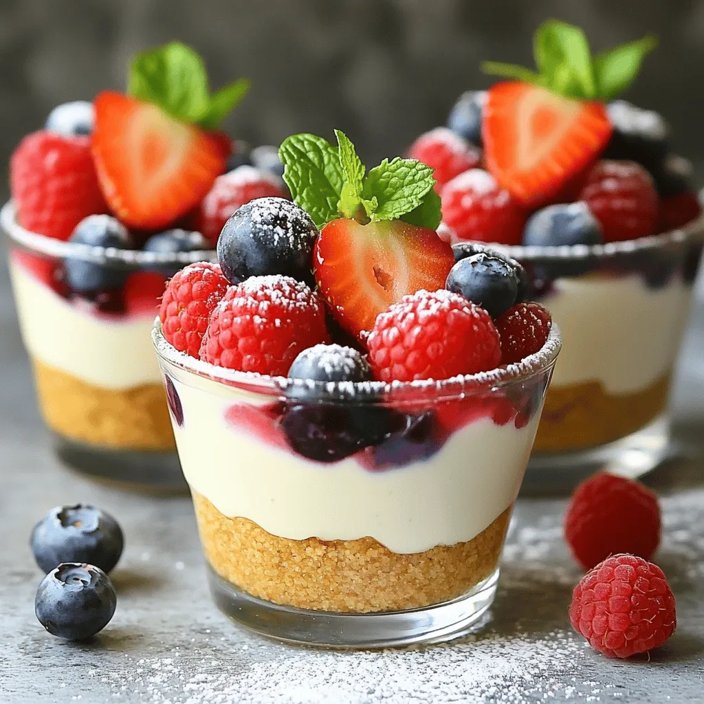 No-Bake Cheesecake Cups Simple and Delicious Treat