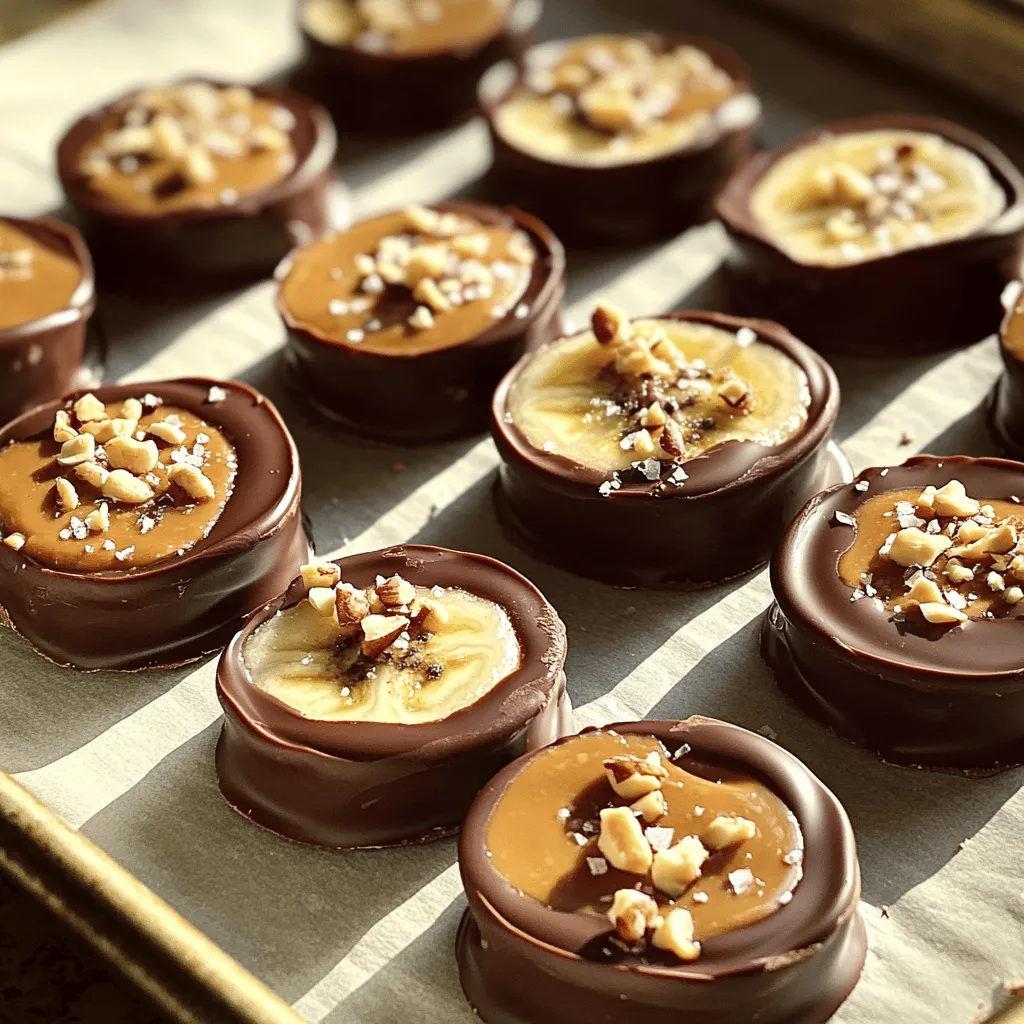 Chocolate Peanut Butter Banana Bites Delightful Snack