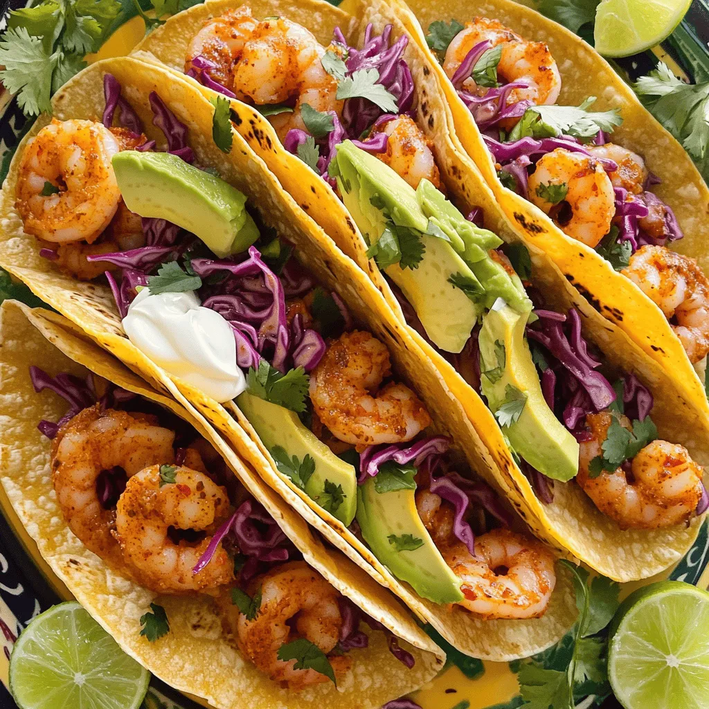Spicy Shrimp Tacos Bold and Flavorful Delight