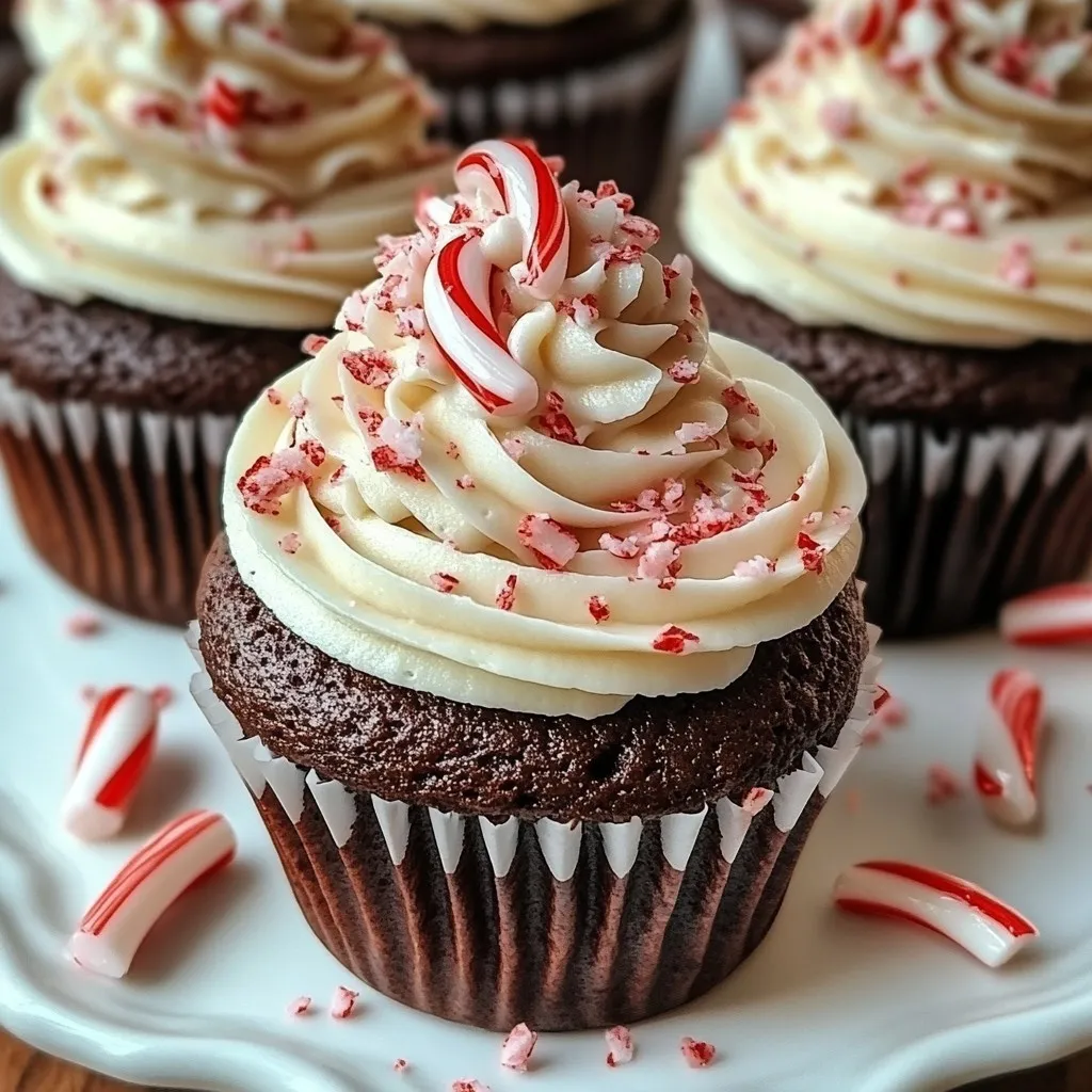 Peppermint Mocha Cupcakes Irresistible Holiday Treat