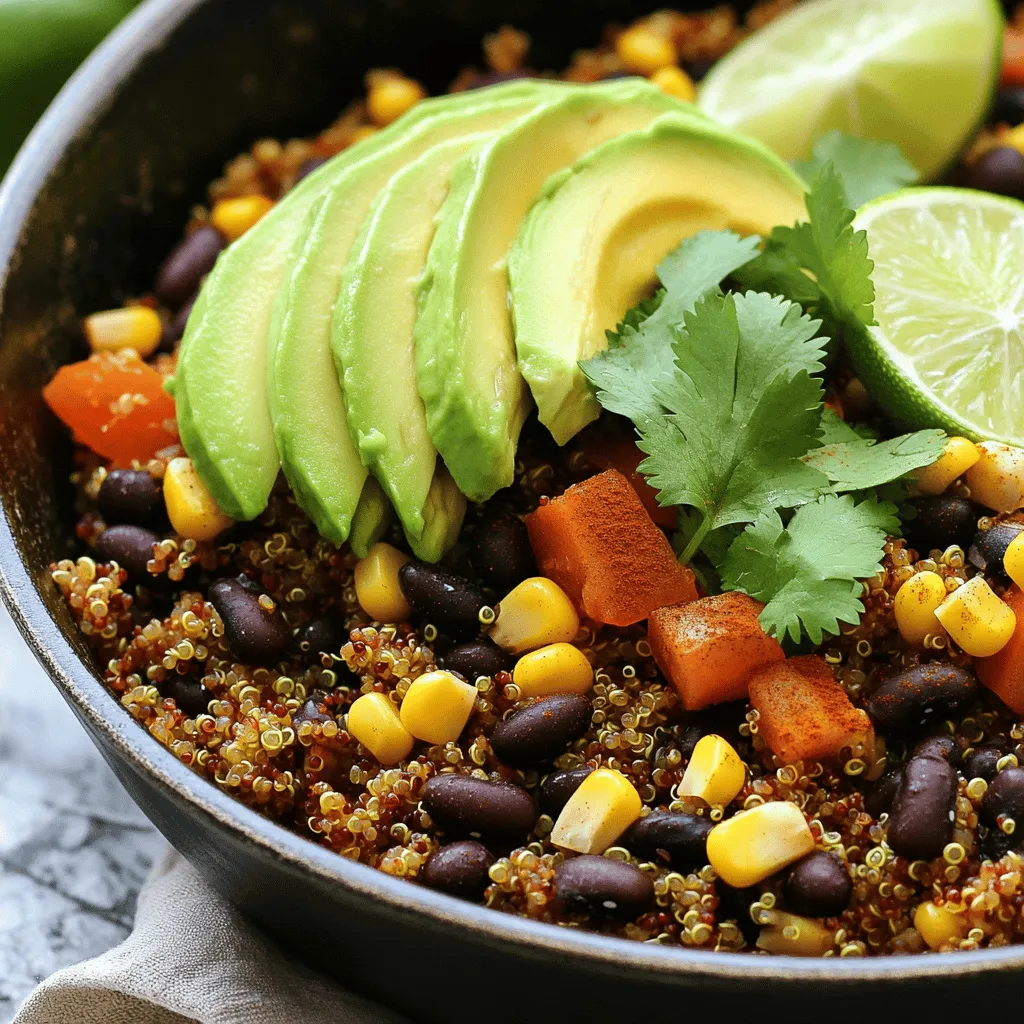 Taco Quinoa Skillet Hearty and Flavorful Meal