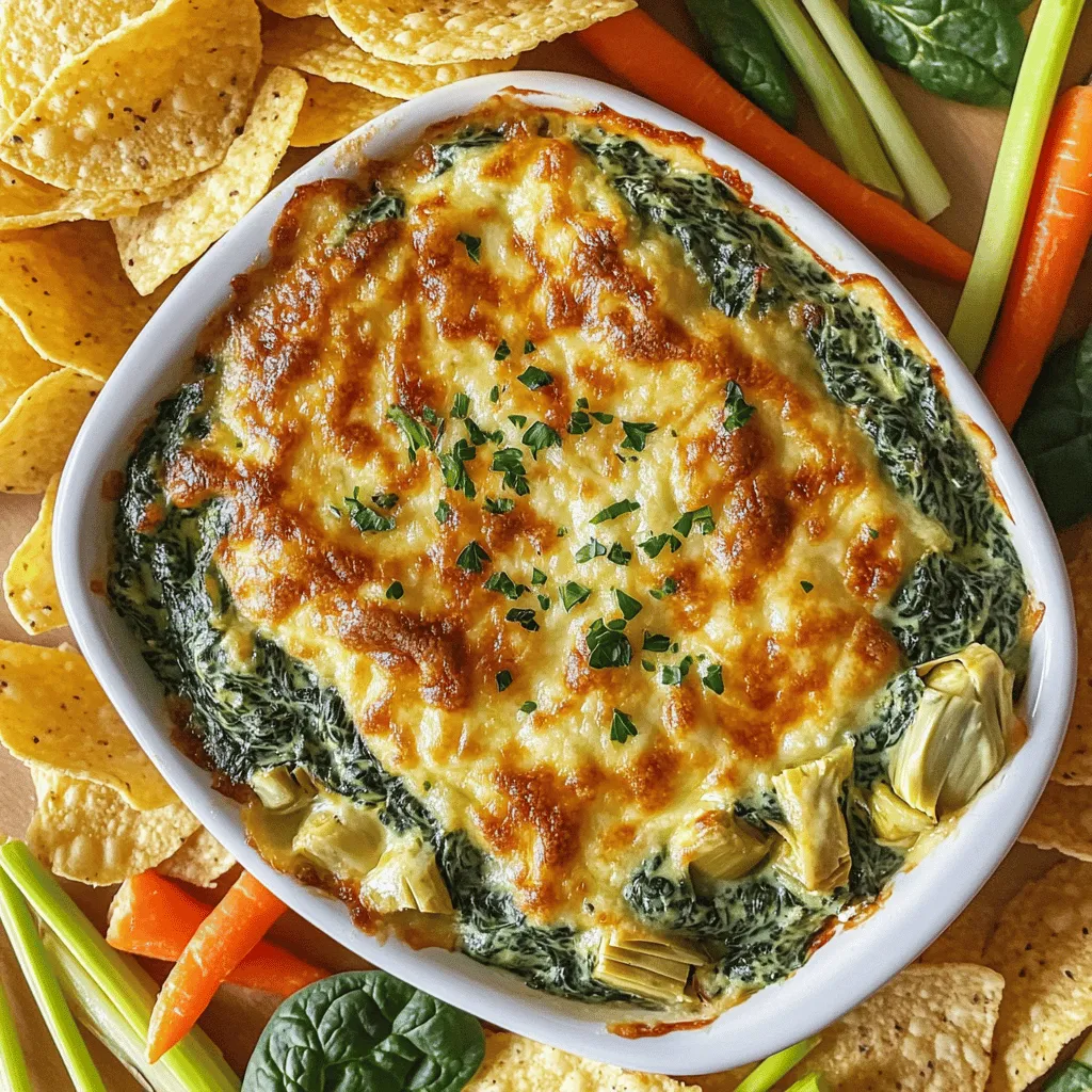 Creamy Spinach and Artichoke Dip Irresistible Delight