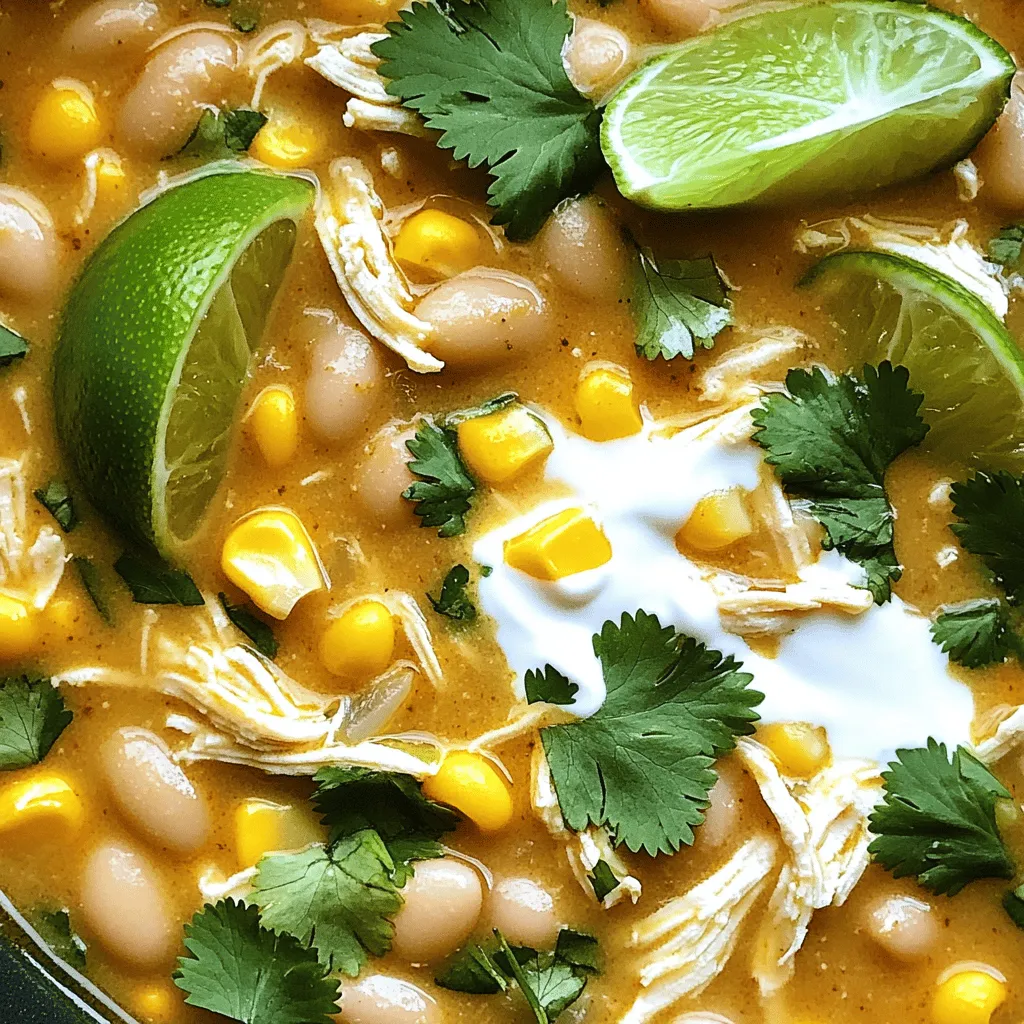 Slow Cooker White Chicken Chili Delightful and Easy