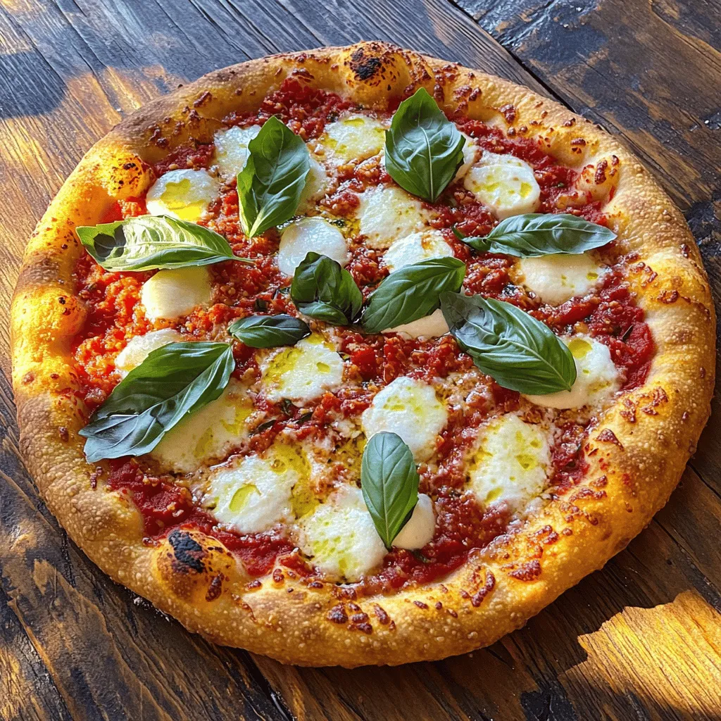 Classic Margherita Pizza Delightful Homemade Recipe