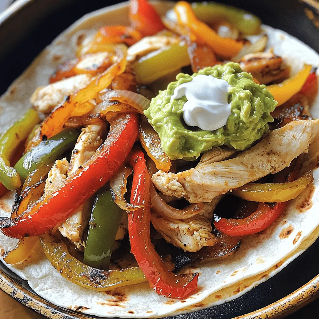 Easy Chicken Fajitas Tasty and Quick Meal Recipe