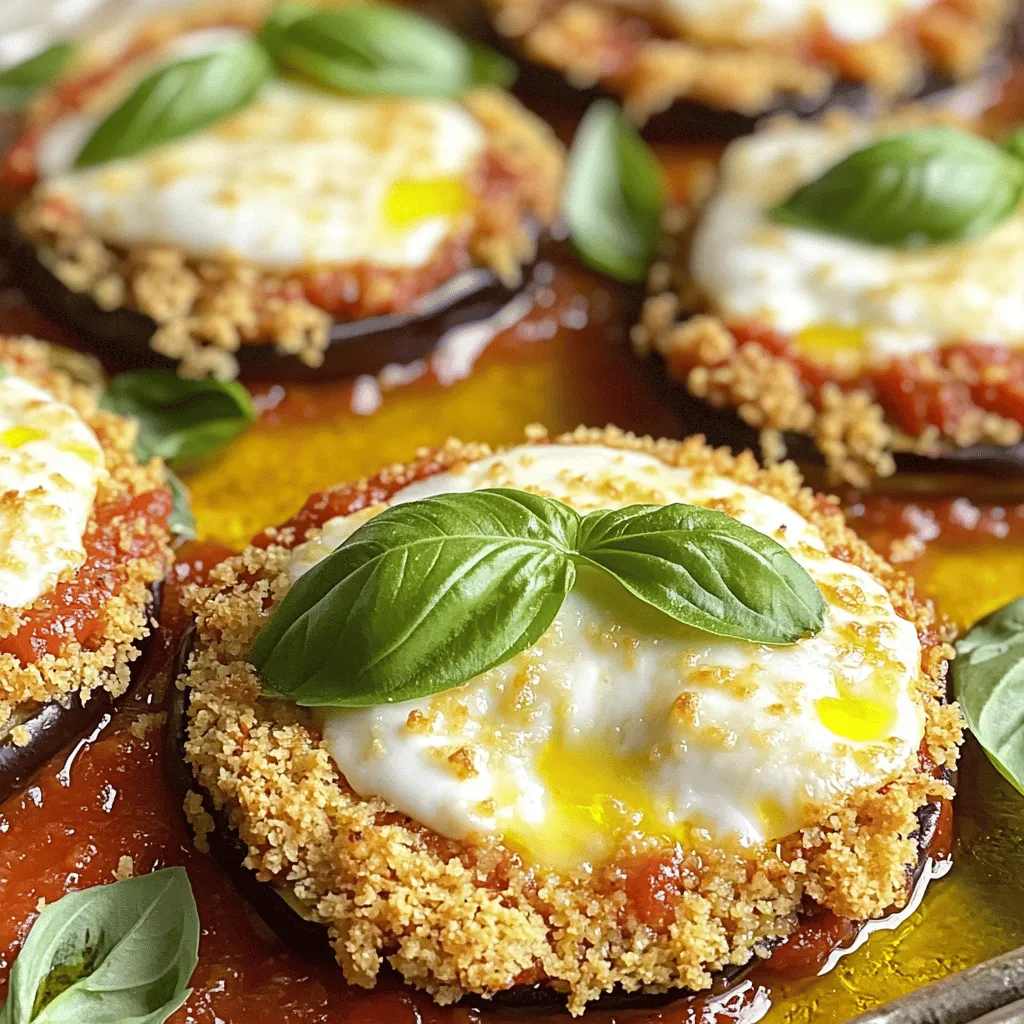Baked Eggplant Parmesan Flavorful and Simple Recipe