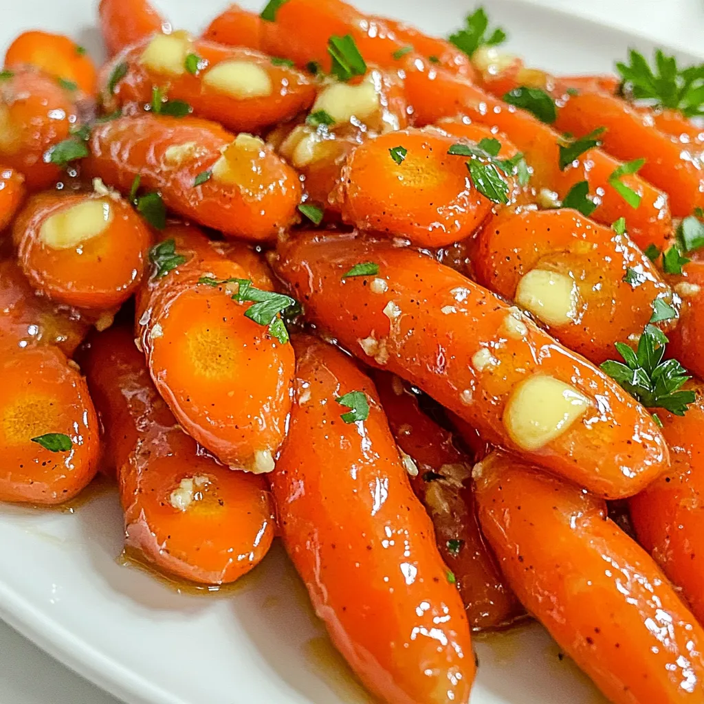Honey Garlic Glazed Carrots Tasty and Simple Recipe