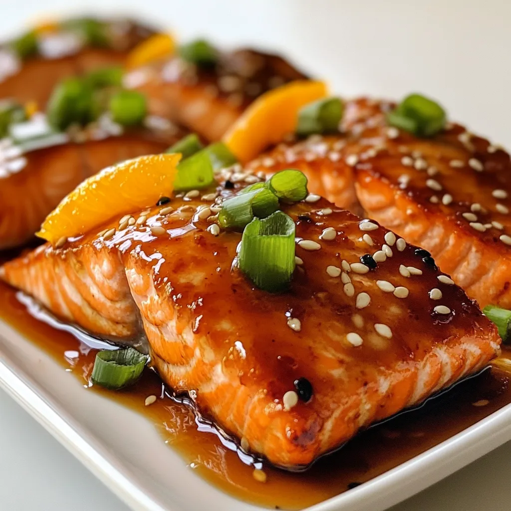 Orange Teriyaki Salmon Flavorful and Easy Recipe