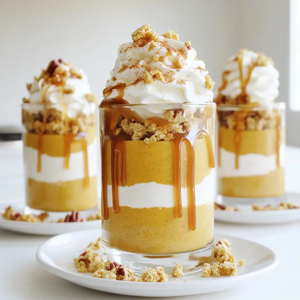Caramel Pumpkin Mousse Parfaits Easy Fall Delight