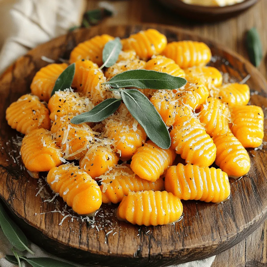 Sweet Potato Gnocchi with Sage Butter Delight