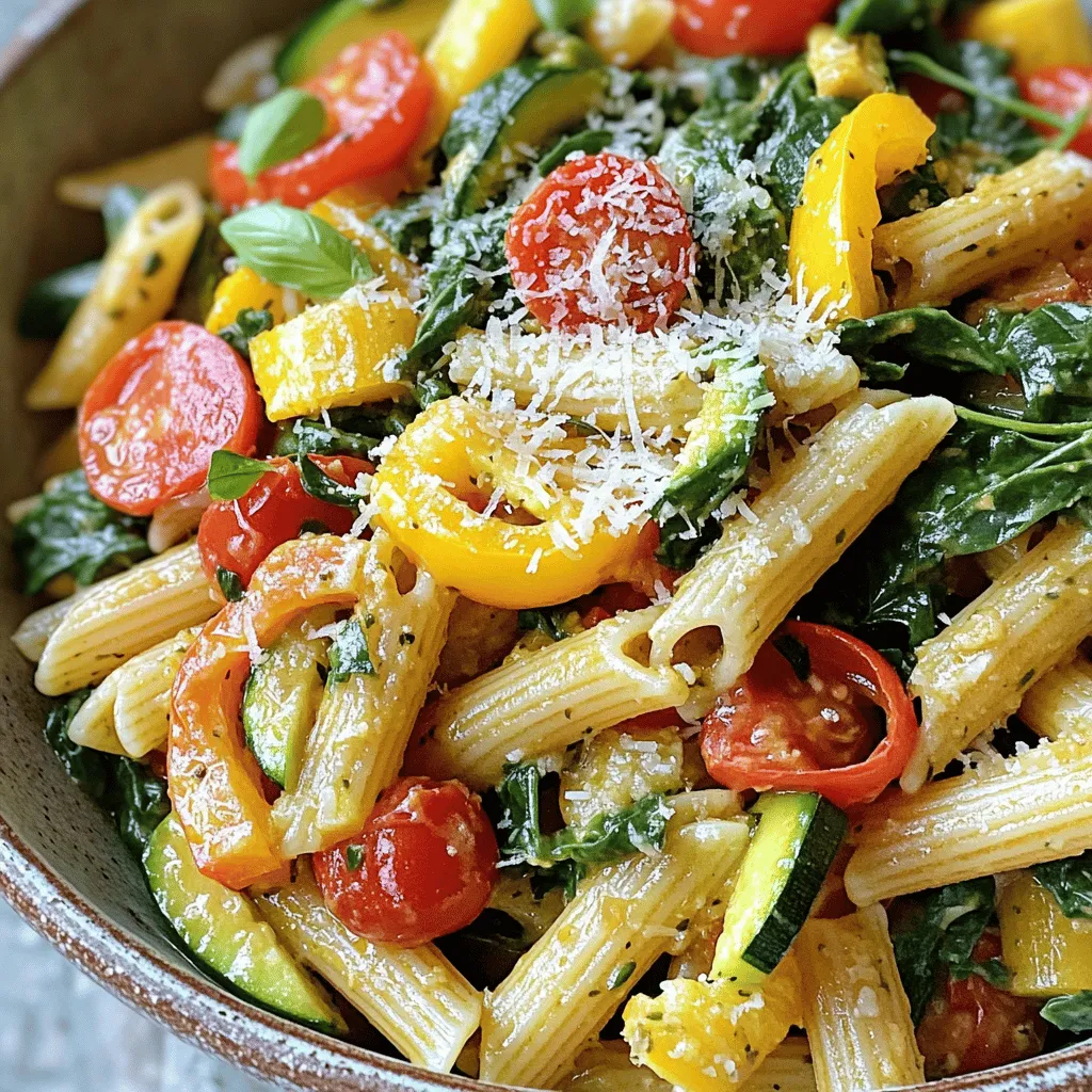Easy Pasta Primavera Delight in Minutes