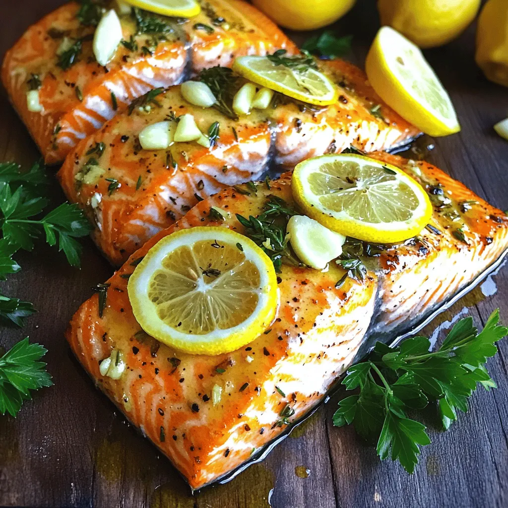 Zesty Lemon Roasted Salmon Easy and Flavorful Dish