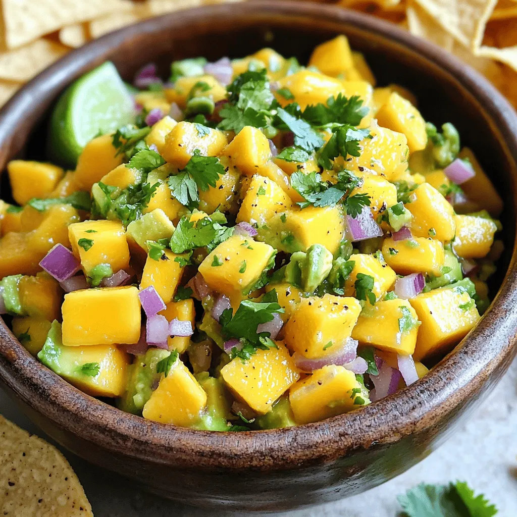 Mango Avocado Salsa Fresh and Flavorful Recipe