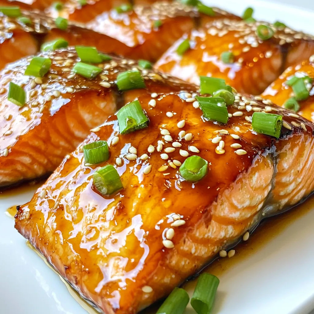 Honey Garlic Glazed Salmon Simple and Tasty Recipe