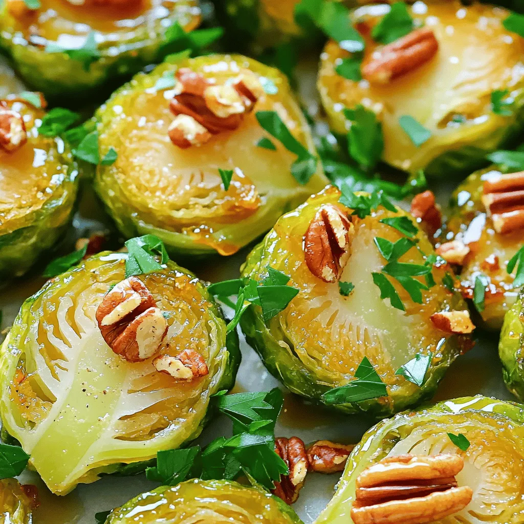 Maple Glazed Brussels Sprouts Flavorful Side Dish