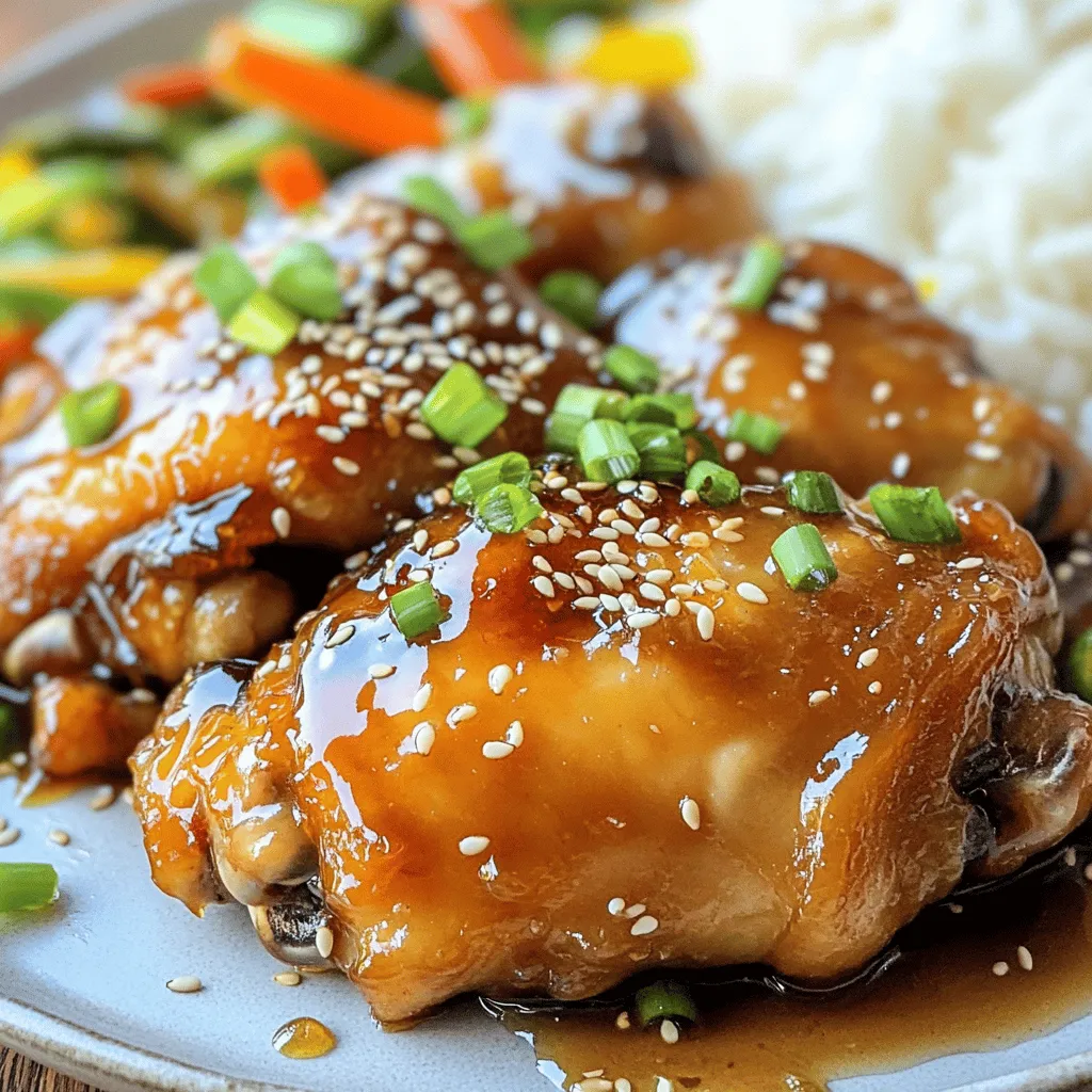 Sticky Honey Garlic Chicken Tasty and Simple Recipe