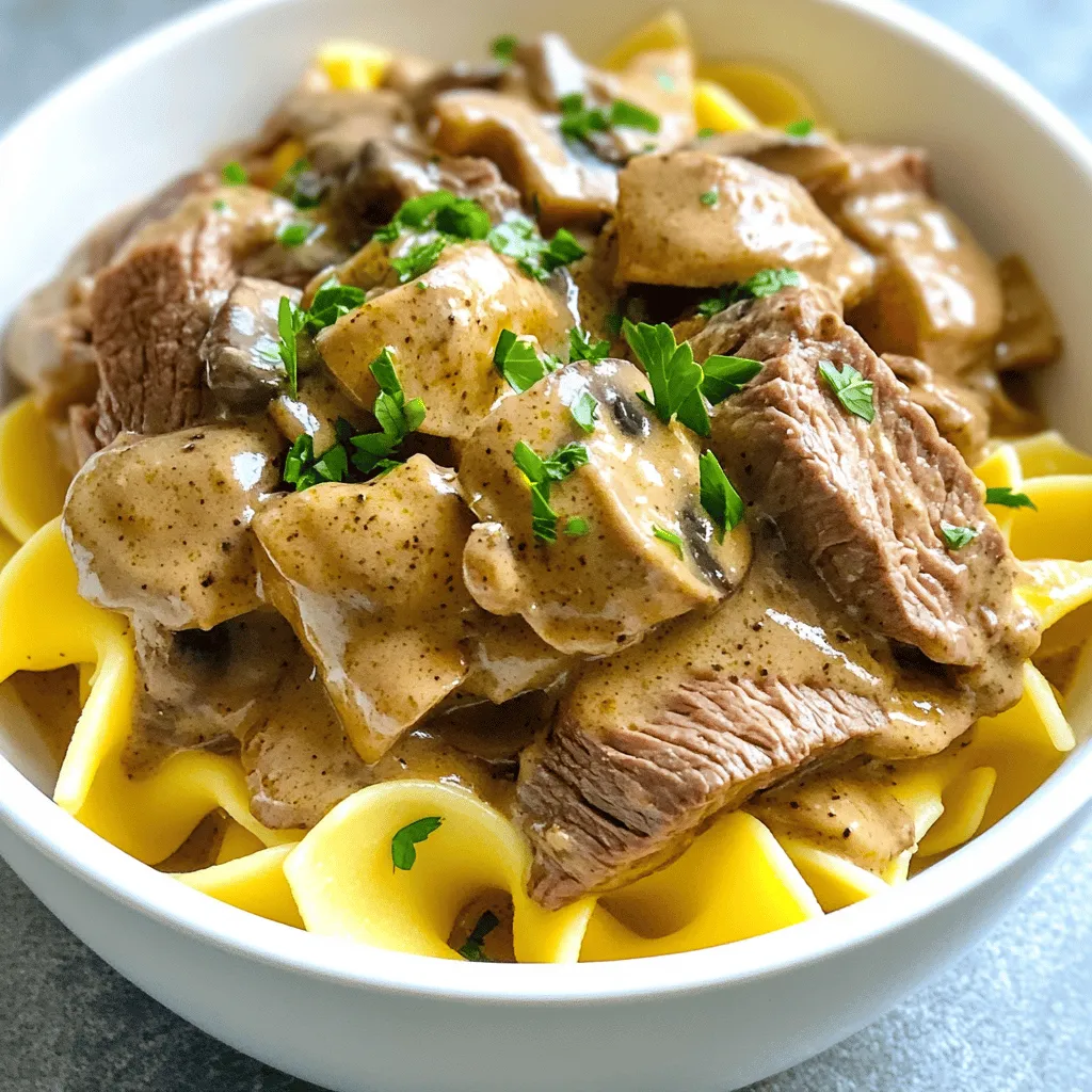 Classic Beef Stroganoff Comfort Food for All Occasions