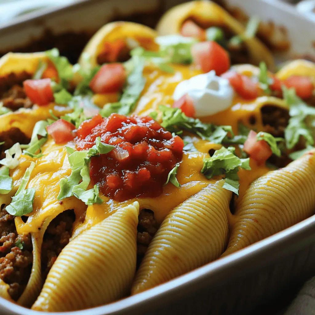 Crispy Taco Stuffed Shells Easy and Tasty Recipe