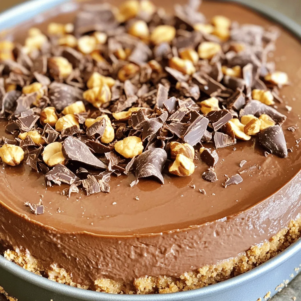 No-Bake Nutella Cheesecake Creamy Delight Recipe