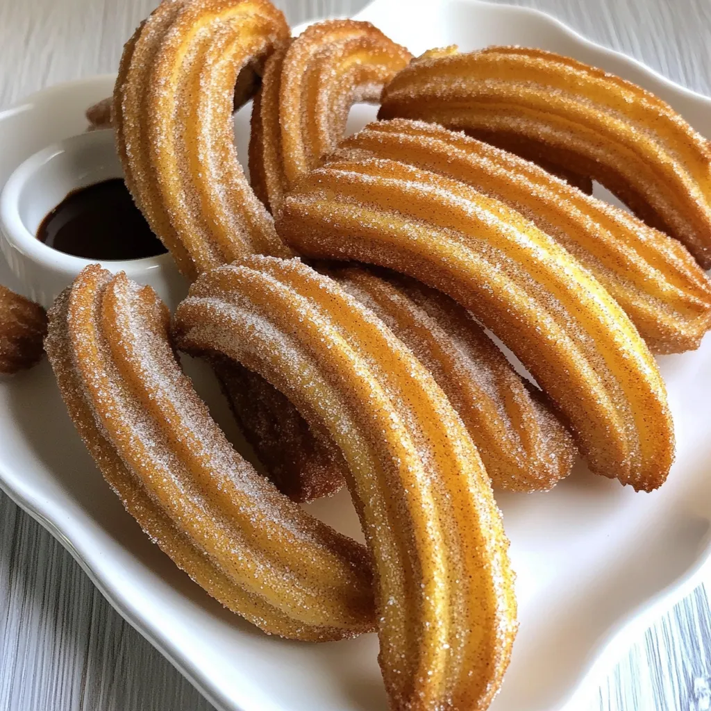 Cinnamon Sugar Air Fryer Churros Easy Treat Recipe