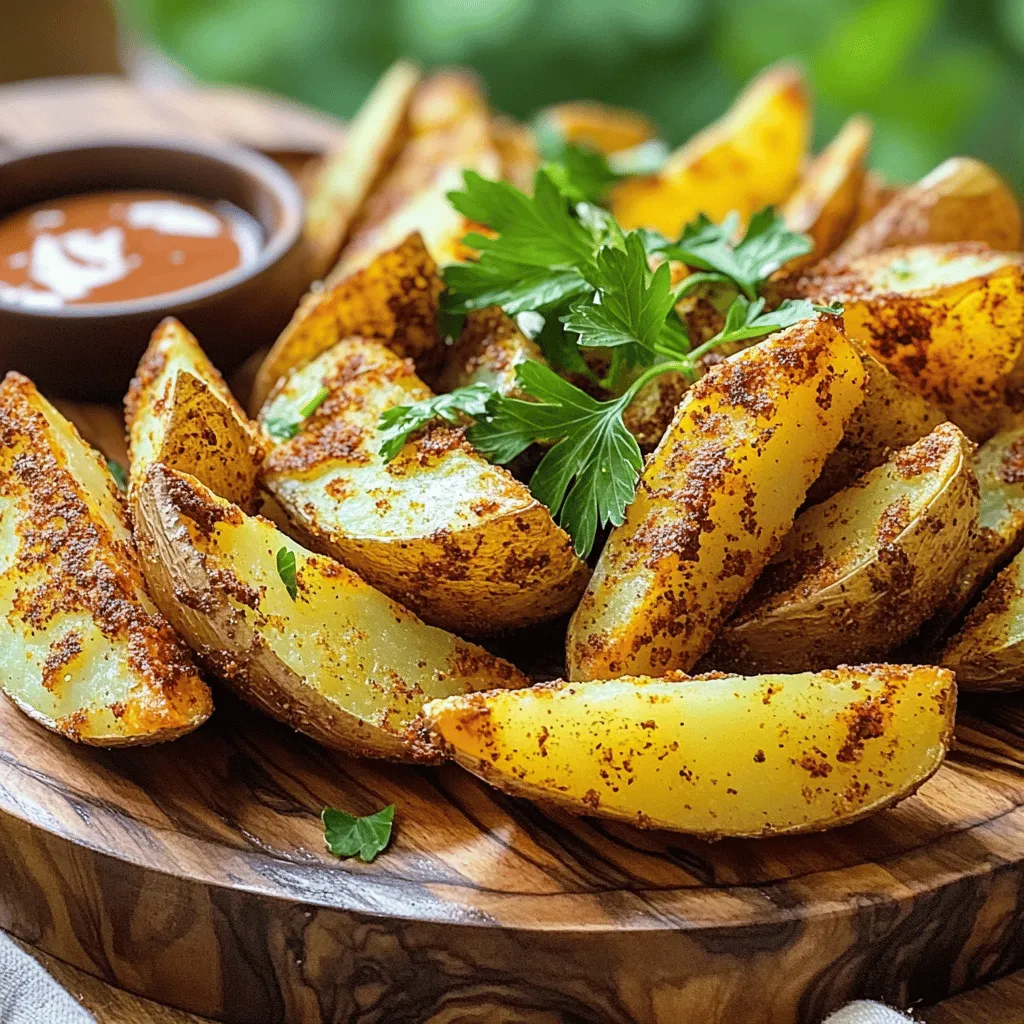 Crispy Baked Potato Wedges Easy and Flavorful Recipe
