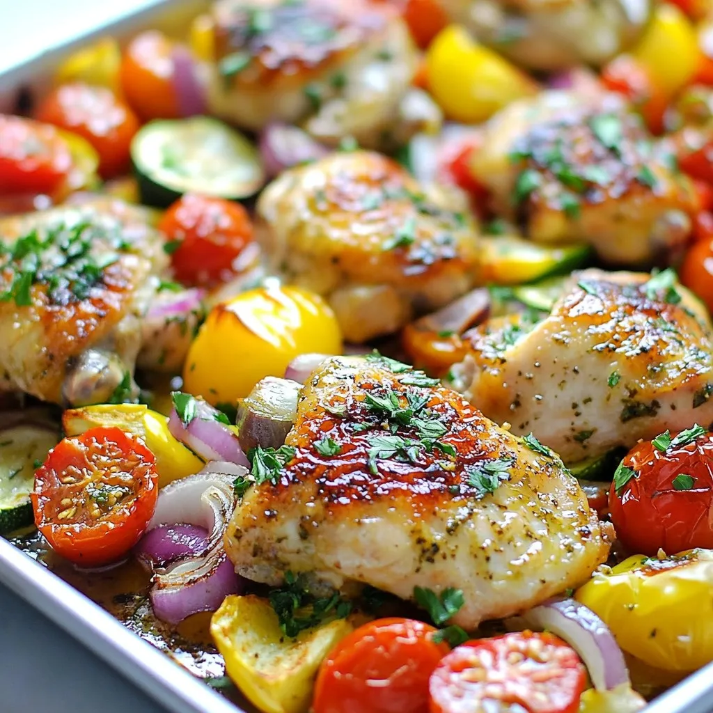 Greek Chicken Sheet Pan Dinner Flavorful and Easy Meal