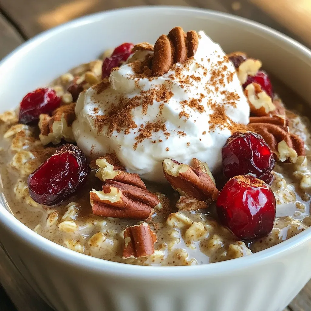 Gingerbread Oatmeal Creamy and Comforting Recipe