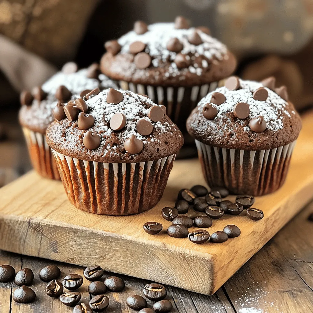 Chocolate Chip Espresso Muffins Delightful Morning Treat