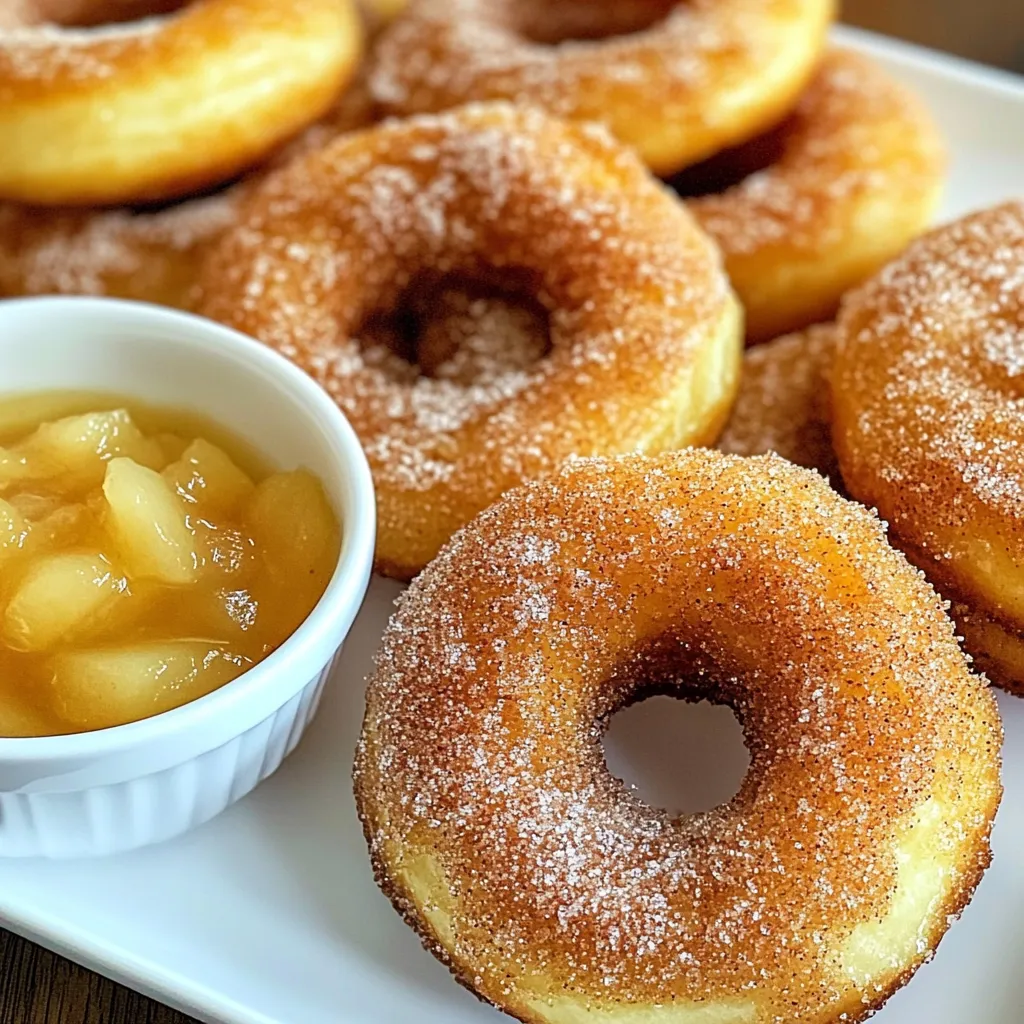 Cinnamon Sugar Air Fryer Donuts Quick and Easy Treat