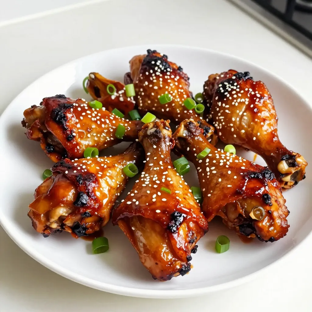 Baked Teriyaki Chicken Drumsticks Easy Weeknight Meal