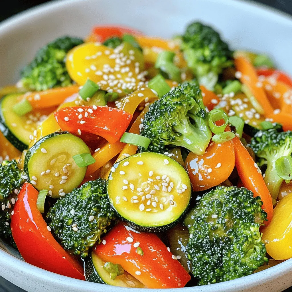Quick Veggie Stir-Fry Flavorful and Simple Meal