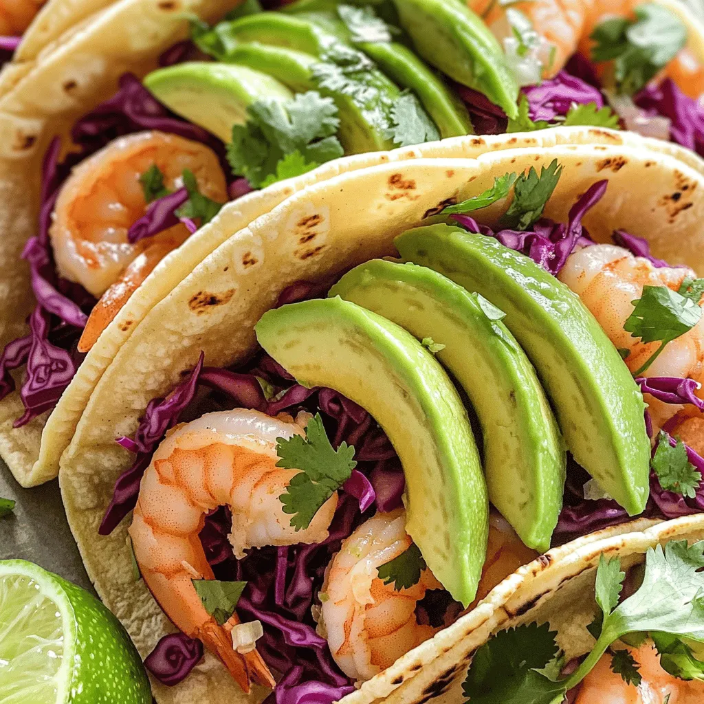 Cilantro Lime Shrimp Tacos Flavorful and Easy Dinner