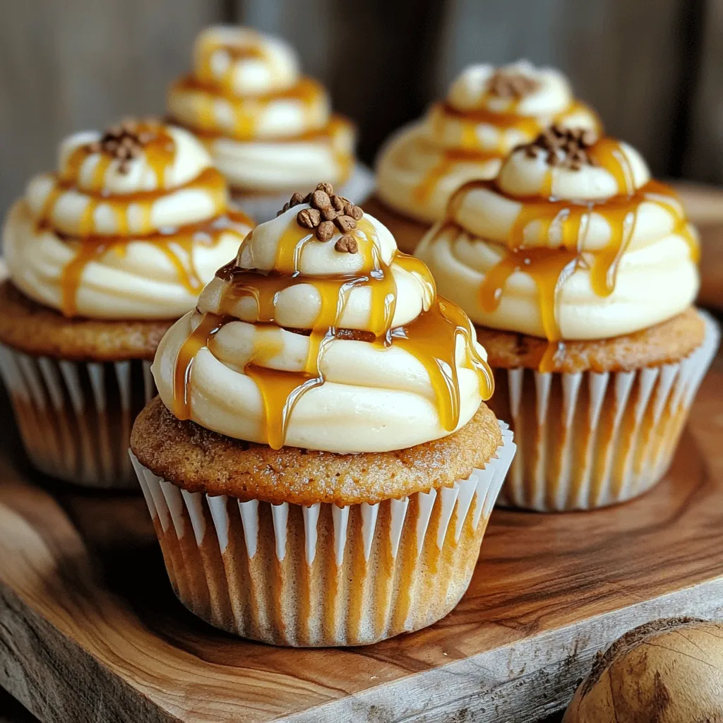 Caramel Macchiato Cupcakes Savory and Sweet Treat
