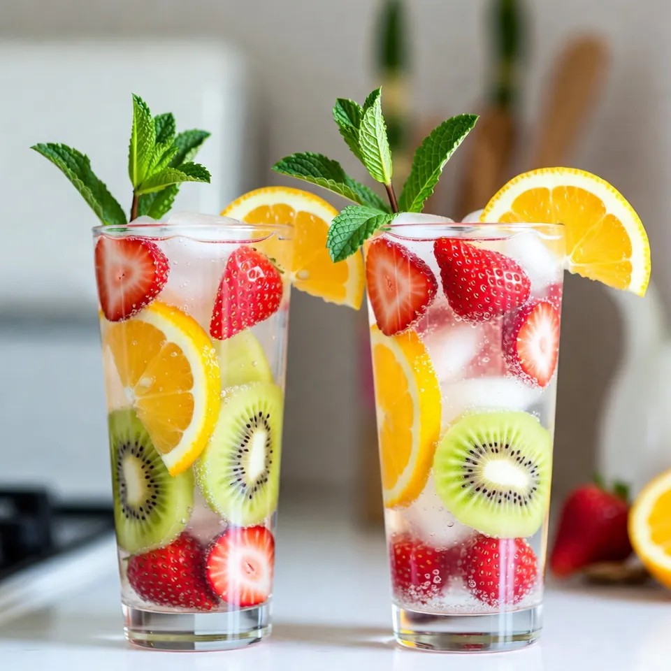 Strawberry Kiwi Sangria Refreshing Summer Beverage