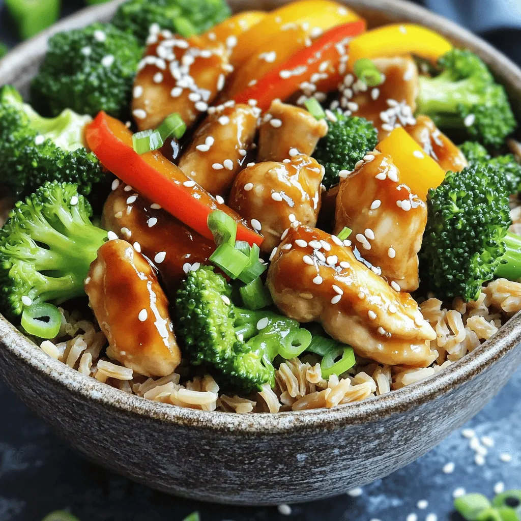Easy Teriyaki Chicken Bowls Flavorful and Quick Meal
