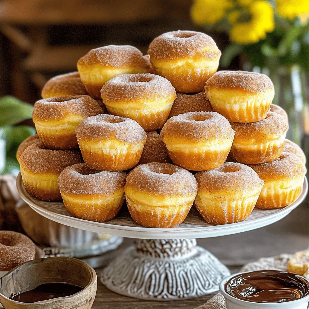 Cinnamon Sugar Donut Muffins Simple and Tasty Treat