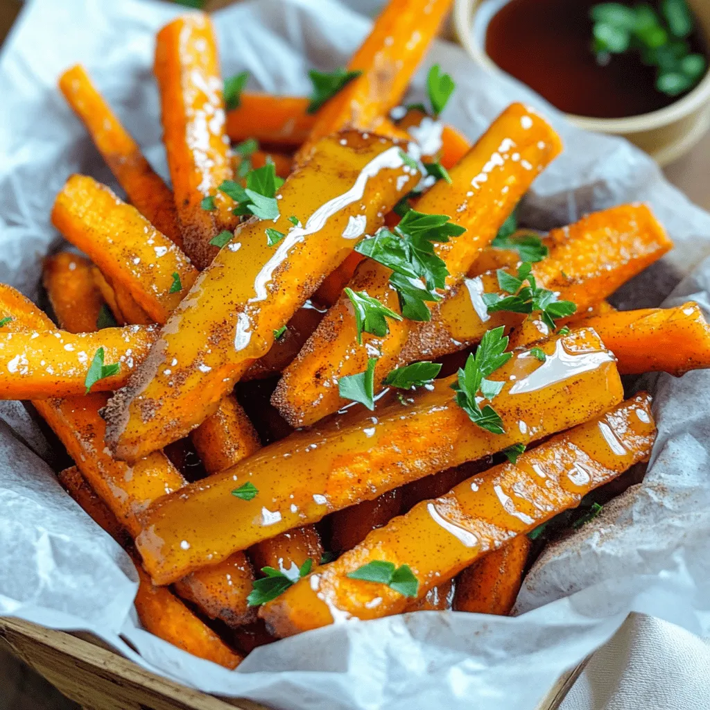 Maple Glazed Carrot Fries Tasty and Healthy Snack
