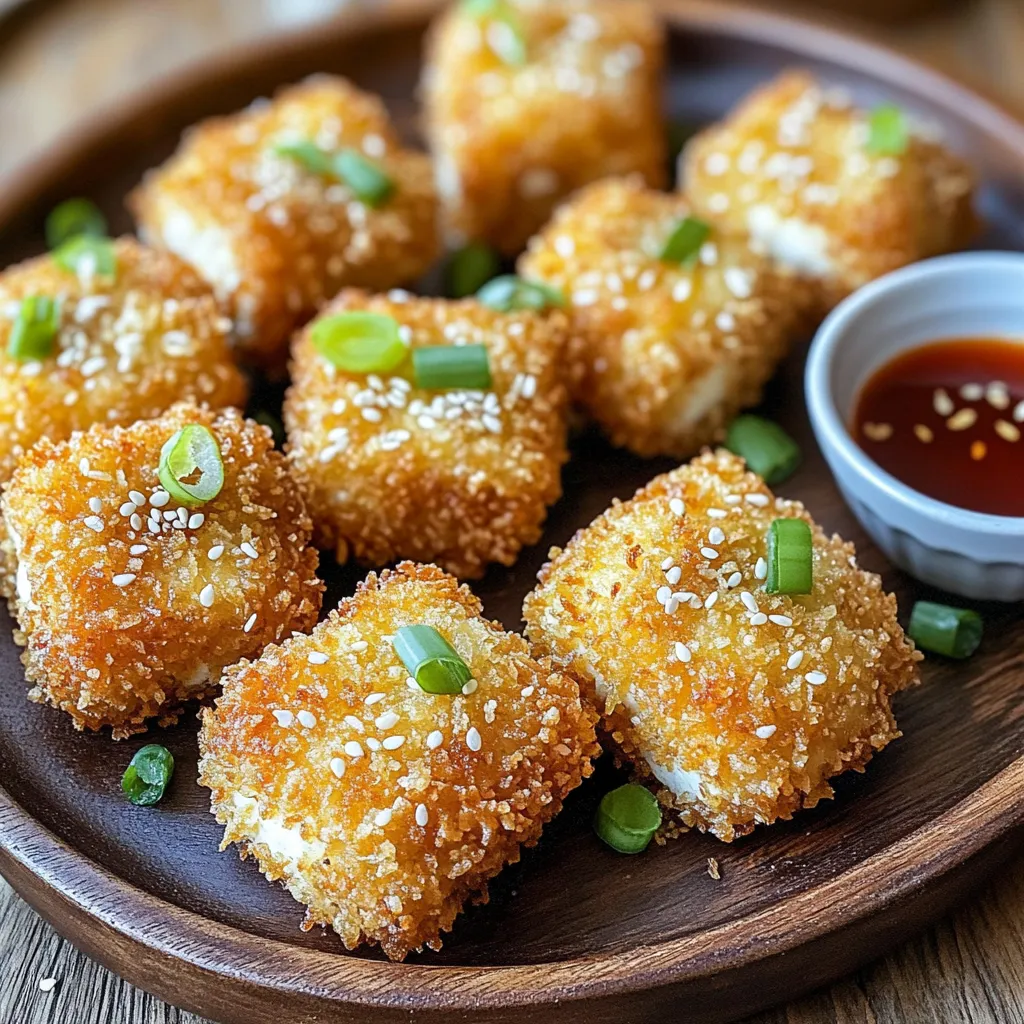 Air Fryer Crispy Tofu Nuggets Perfectly Crunchy Treat