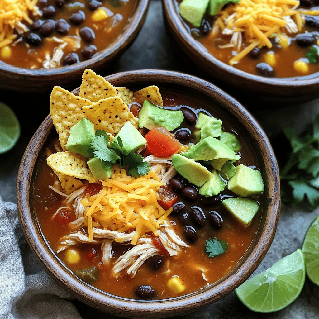 Instant Pot Chicken Tortilla Soup Flavorful and Easy Meal