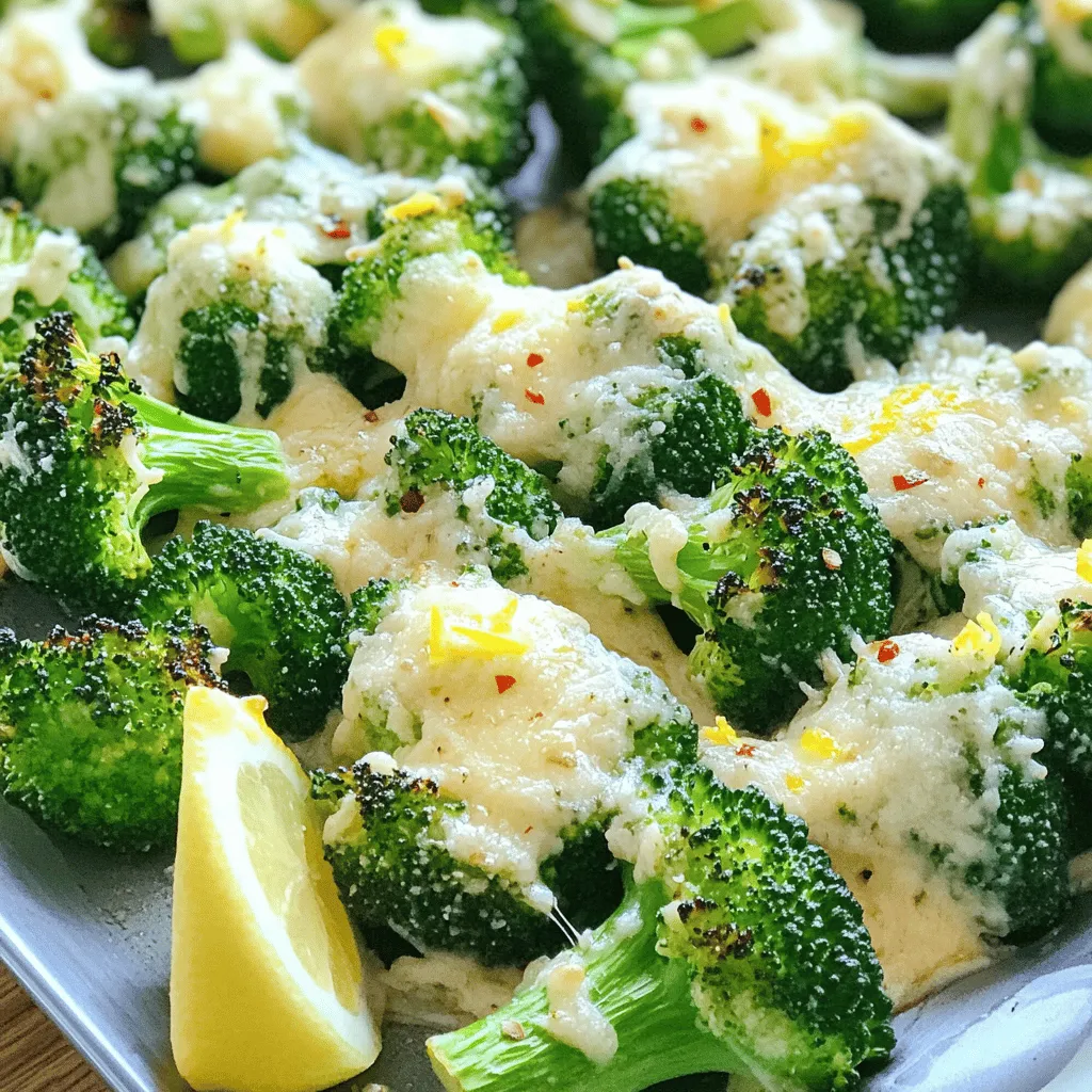 Parmesan Roasted Broccoli Flavorful Side Dish Recipe