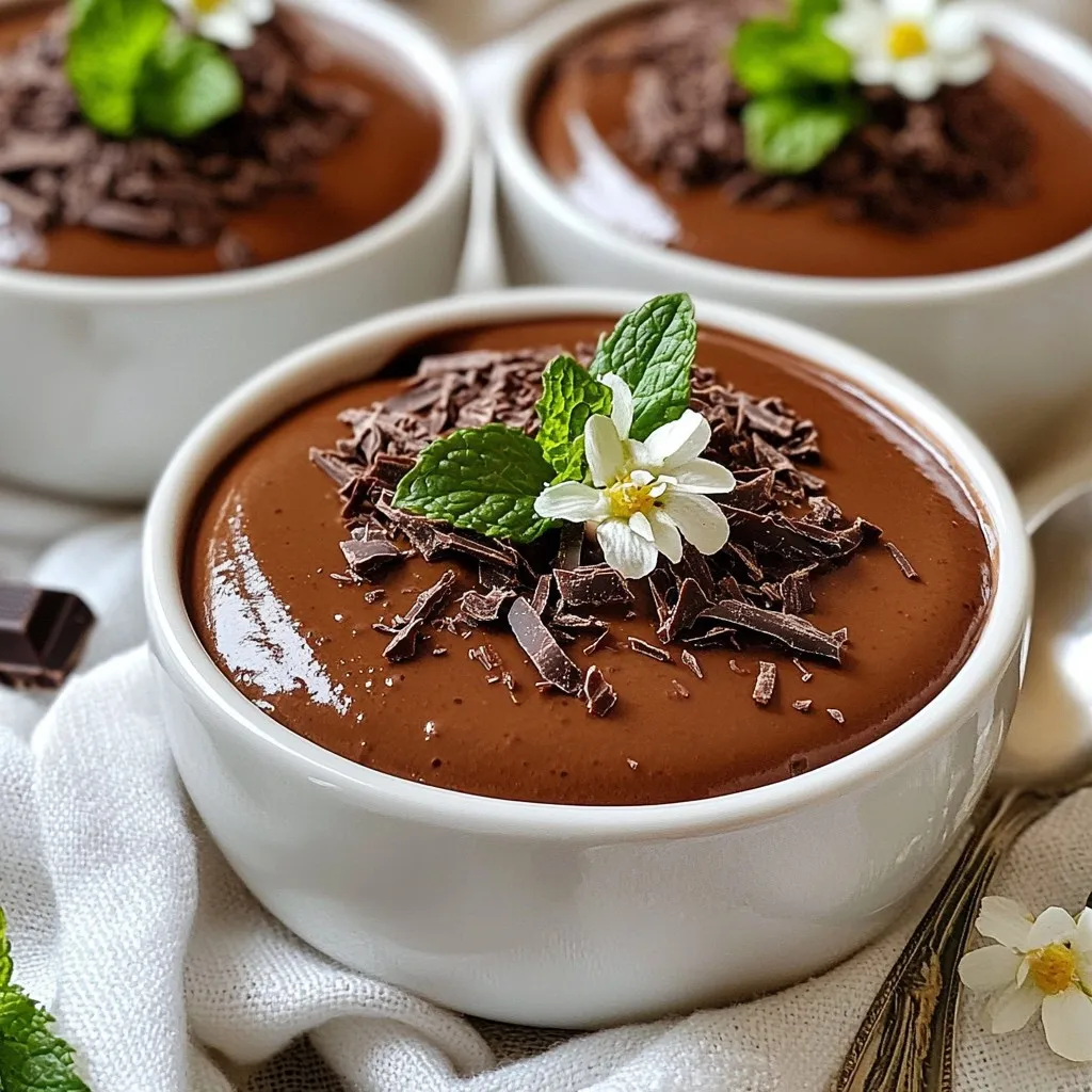 Chocolate Espresso Mousse Rich and Decadent Dessert