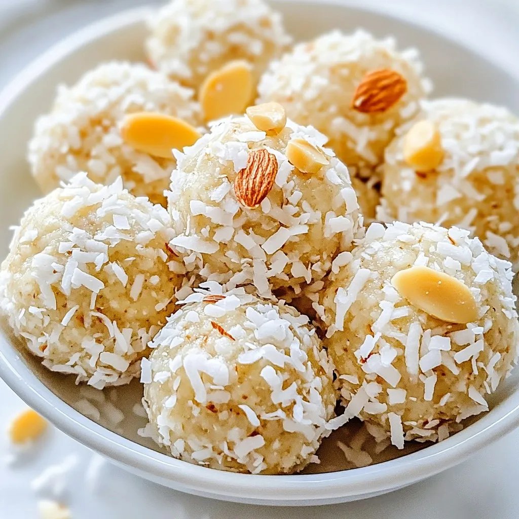 Coconut Almond Energy Balls Simple and Healthy Snack